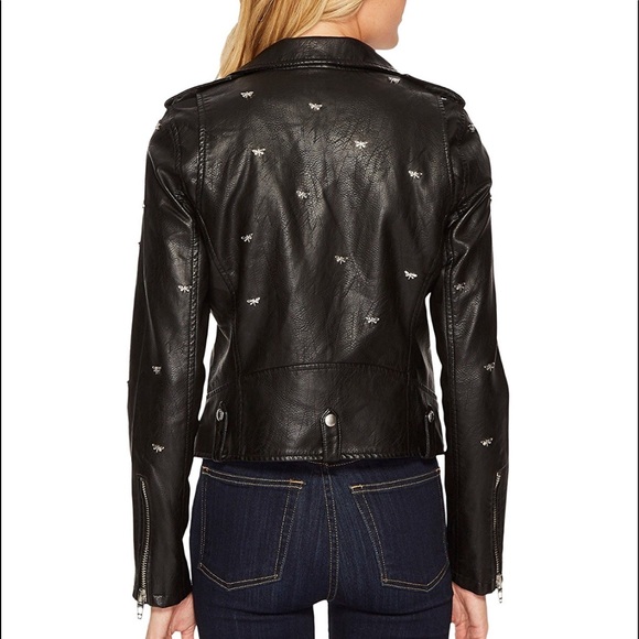 BlankNYC dragonfly embellished moto Jacket - Picture 2 of 7